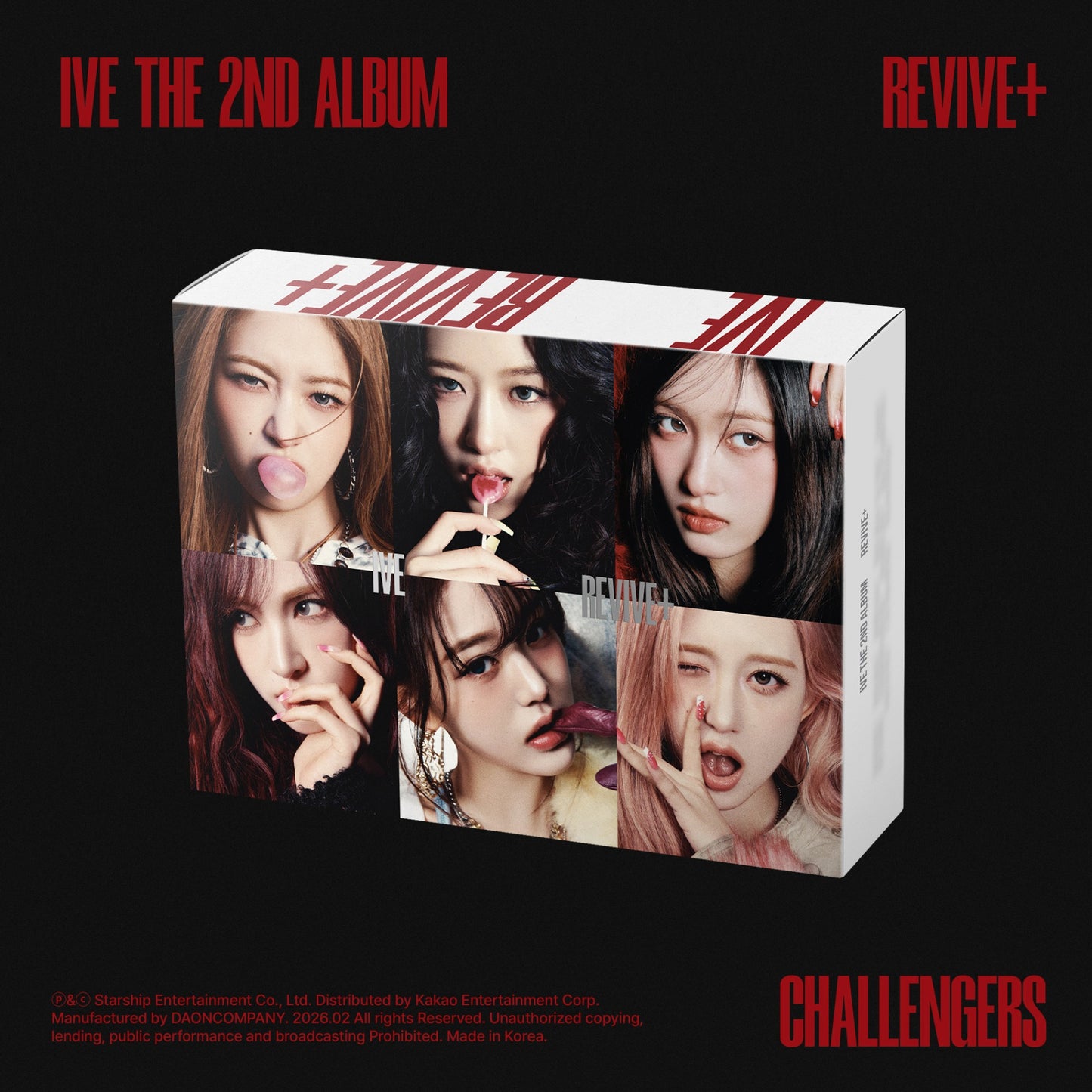 IVE - (PREORDER)(STARSHIP POB) IVE THE 2ND ALBUM REVIVE+ (CHALLENGERS ver.)