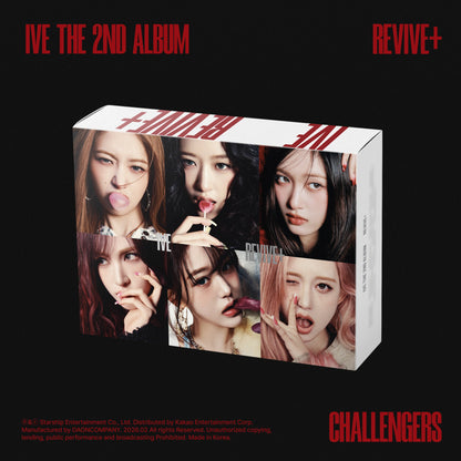 IVE - (PREORDER)(STARSHIP POB) IVE THE 2ND ALBUM REVIVE+ (CHALLENGERS ver.)