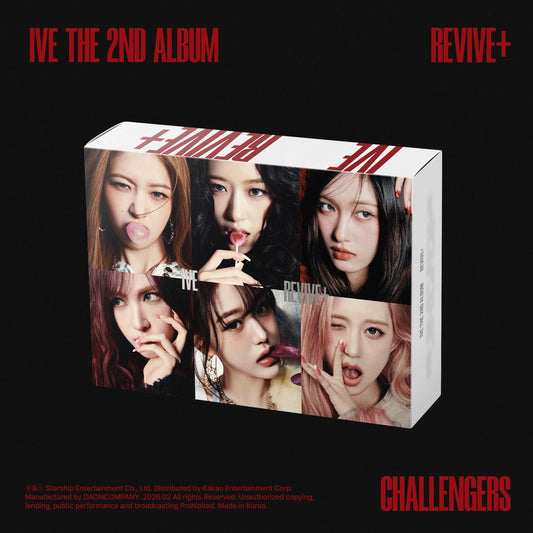IVE - (PREORDER)(STARSHIP POB) IVE THE 2ND ALBUM REVIVE+ (CHALLENGERS ver.)