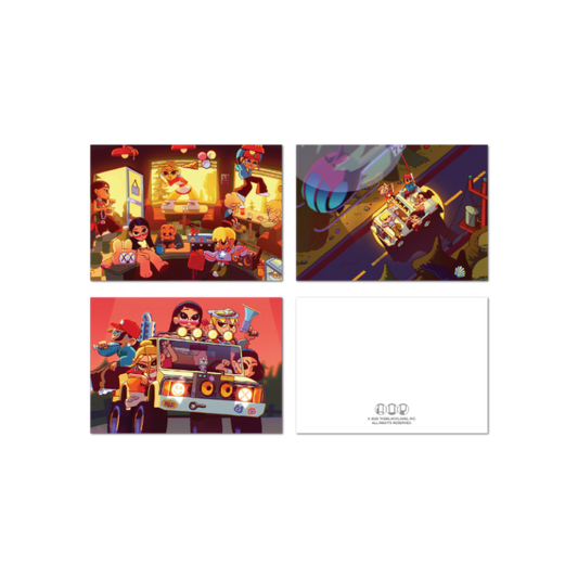 ALLDAY PROJECT - (PREORDER) ALLDAY PROJECT CARTOON POSTCARD - 1st EP OFFICIAL MERCH