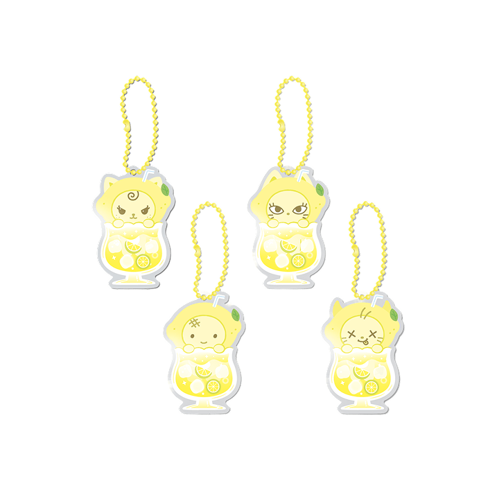 aespa - (PREORDER) RANDOM MINI ACRYLIC SHAKER KEYRING [WEEK - MAKE IT LEMONADE]