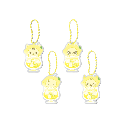 aespa - (PREORDER) RANDOM MINI ACRYLIC SHAKER KEYRING [WEEK - MAKE IT LEMONADE]