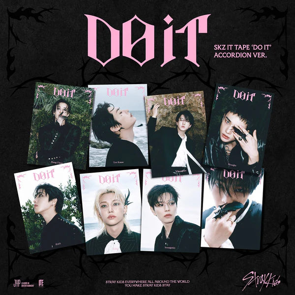 STRAYKIDS - (PREORDER) (FANS SHOP_VIDEO CALL POB) SKZ IT TAPE ‘DO IT’ (ACCORDION VER.)(RANDOM)