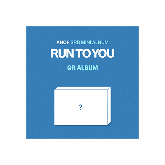 AHOF - (PREORDER) 3rd Mini Album [RUN TO YOU] (QR ALBUM Ver.)