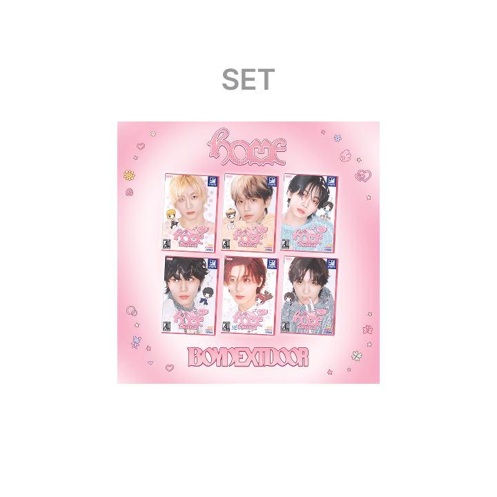 BOYNEXTDOOR - (PREORDER)[WEVERSE POB] 1st Studio Album [HOME] (SWEET HOME ver.)