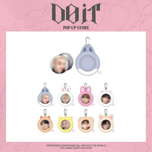 STRAY KIDS - (PRE-ORDER) SOFT FACE BADGE & SKZOO COVER SET - DO IT