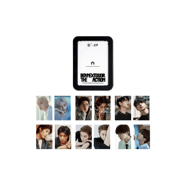 BOYNEXTDOOR - (PREORDER) LENTICULAR MINI CARD TIN CASE SET (The Action)