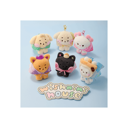 NCT WISH - (PREORDER) NCT WISH wishnini house SCARF PLUSH KEYRING