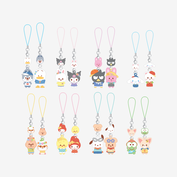 STRAY KIDS - (PREORDER) MINI FIGURE COUPLE KEYRING [SKZOO X SANRIO CHARACTERS]