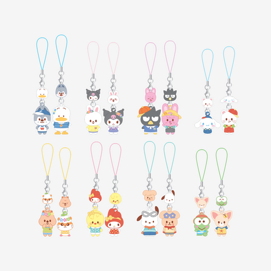 STRAY KIDS - (PREORDER) MINI FIGURE COUPLE KEYRING [SKZOO X SANRIO CHARACTERS]