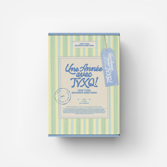TVXQ - ( PRE - ORDER )( POB ) 2026 SM ARTIST SEASON'S GREETINGS