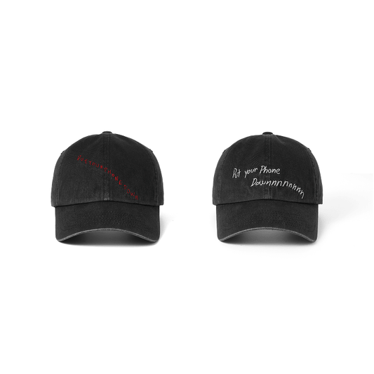 CORTIS - (PREORDER) [PUT YOUR PHONE DOWN] CORTIS TOUR Ball Cap (Black)