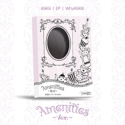 KiiiKiii - (PREORDER)(STARSHIP POB) EP Album [WhyKiiiKiii] (AMENITIES ver.)