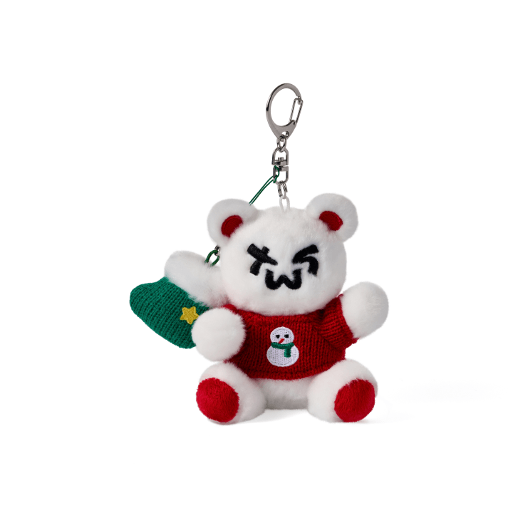 TWS - (PREORDER) [HOLIDAY WITH US] Plush Keyring (Bear)