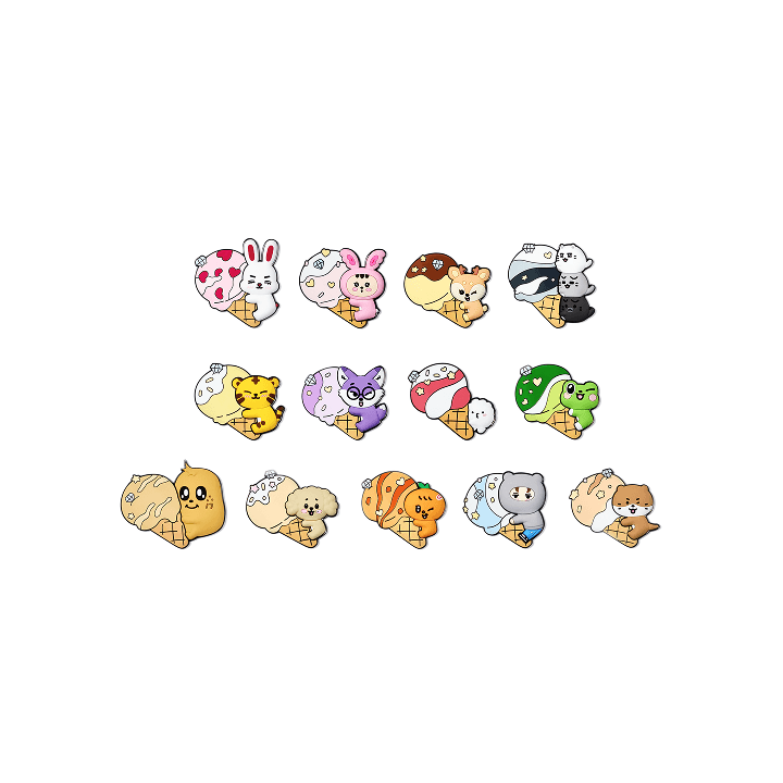 SEVENTEEN - (PREORDER)[ICE DREAM WITH MINITEEN] Metal magnet