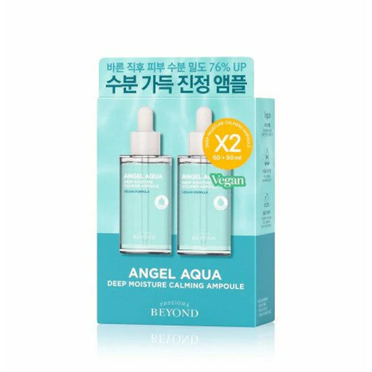 Beyond - [1+1] Angel Aqua Deep Moisture Calming Ampoule Double Set (50ml x2) (Vegan)