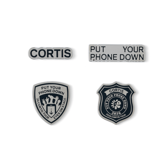 CORTIS - (PREORDER) [PUT YOUR PHONE DOWN] PYPD Badge Set