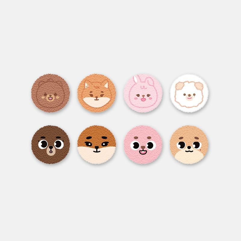 DAY6 - (PRE-ORDER) (FANS SHOP POB) DENIMALZ SECRET BOUCLE CAN BADGE - 2025 The Present