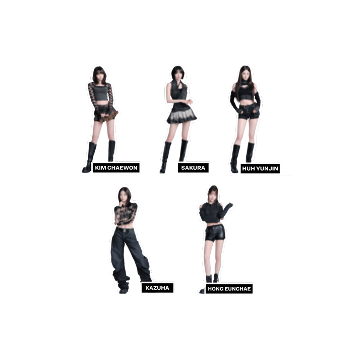 LE SSERAFIM - (PREORDER) Acrylic Stand [VR Concert Invitation]
