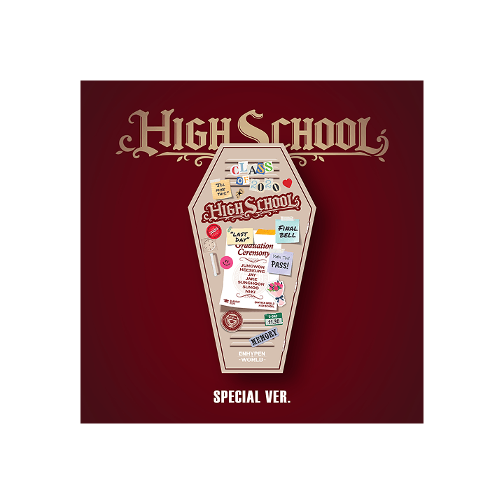 ENHYPEN - (PREORDER) [ENHYPEN WORLD COUPON CARD COLLECTION] HIGH SCHOOL SPECIAL ver