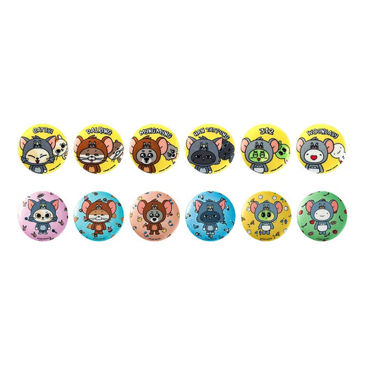 BOYNEXTDOOR - (PRE-ORDER) [ BBNEXDO x TOM and JERRY ] Can Badge