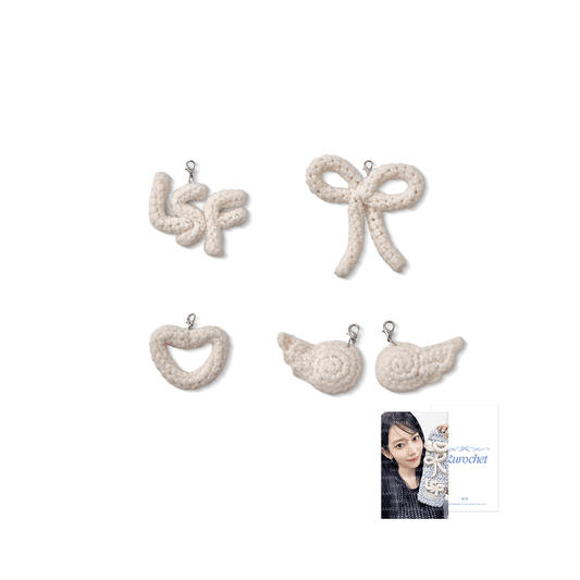 LE SSERAFIM - (PREORDER) [KKUROCHET Holiday Edition]	Pouch Charm Set