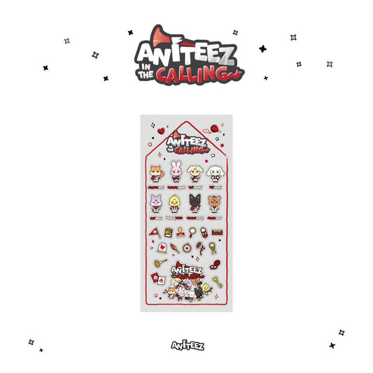 ATEEZ - (Soundwave POB)(Pre-order) [ANITEEZ IN THE CALLING] MD EPOXY STICKER