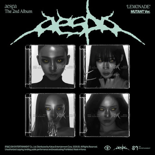 AESPA - (PREORDER) The 2nd Album [LEMONADE] (MUTANT Ver.)