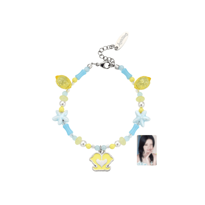 HEARTS2HEARTS - (PREORDER) [LEMON TANG] BEADS BRACELET SET