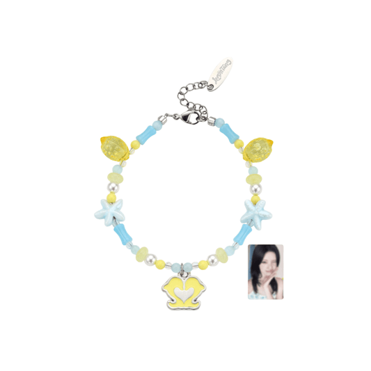 HEARTS2HEARTS - (PREORDER) [LEMON TANG] BEADS BRACELET SET