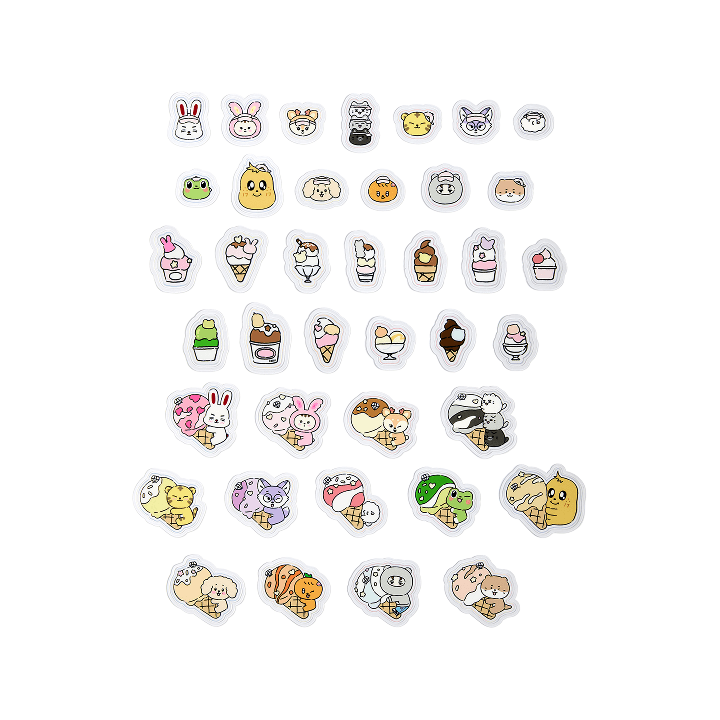 SEVENTEEN - (PREORDER)[ICE DREAM WITH MINITEEN] Sticker set