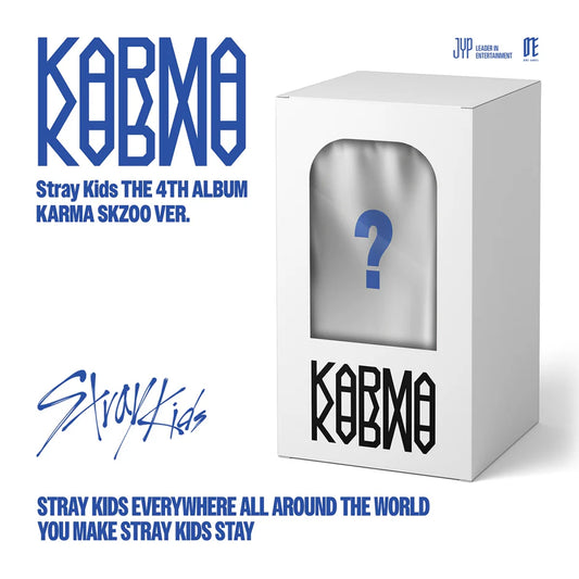 STRAY KIDS -  (Musicplant POB) THE 4TH ALBUM KARMA (SKZOO VER.)