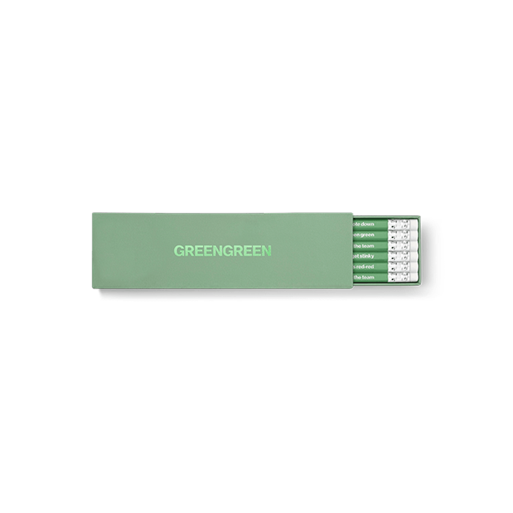 CORTIS - (PREORDER) Message Pencil Set [GREENGREEN]