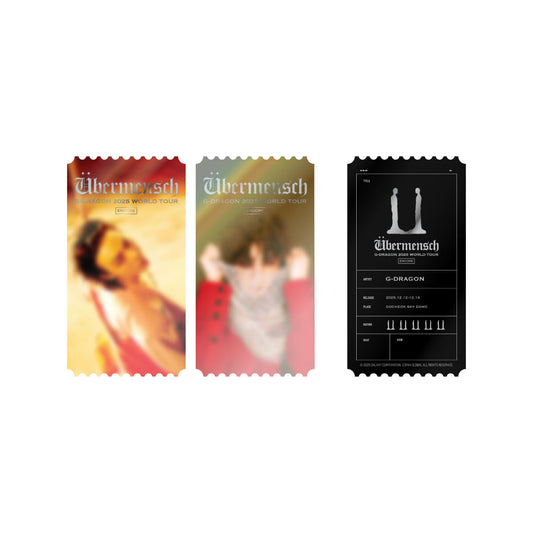 G-DRAGON - (PREORDER) PHOTO TICKET (GOCHEOK VER.) [G-DRAGON-2025 WORLD TOUR]
