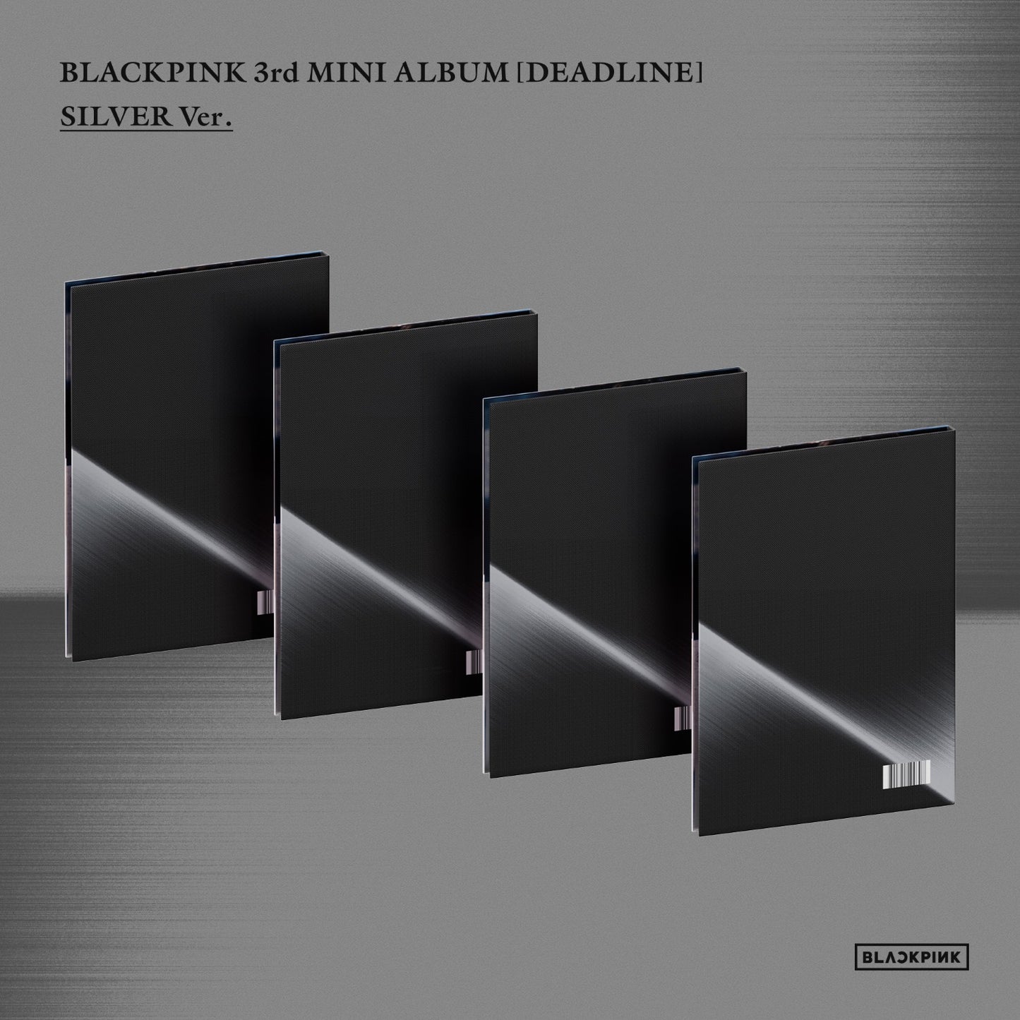BLACKPINK - (PREORDER)(WEVERSE POB) 3rd MINI ALBUM [DEADLINE] SILVER Ver.
