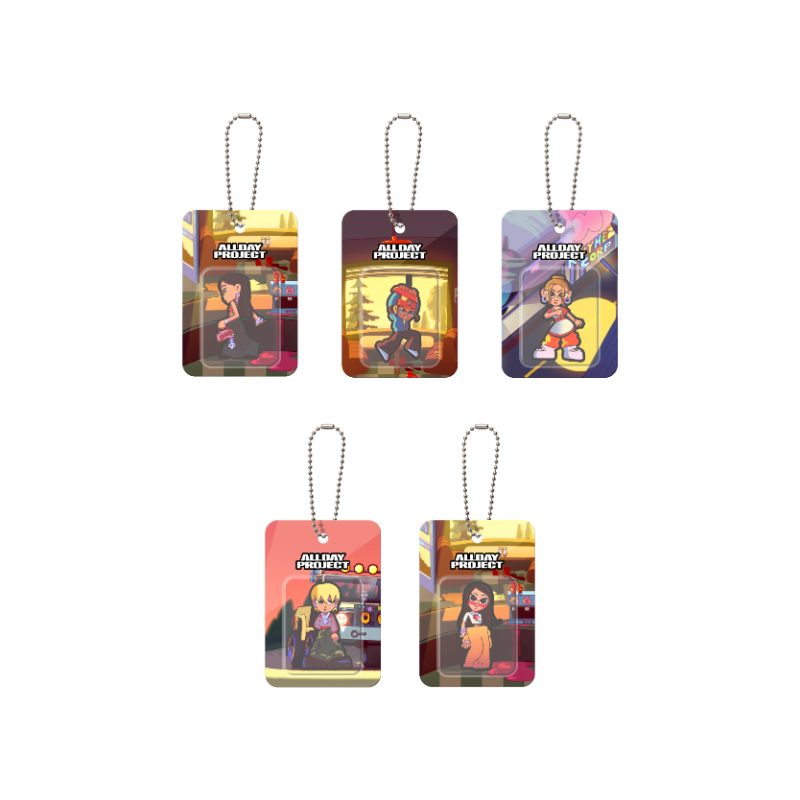 ALLDAY PROJECT - (PREORDER) ALLDAY PROJECT CARTOON MINI KEYRING - 1st EP OFFICIAL MERCH