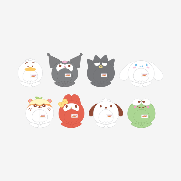 STRAY KIDS - (PREORDER) 10CM SKZOO PLUSH OUTFIT (SANRIO CHARACTERS Ver.) [SKZOO X SANRIO CHARACTERS]