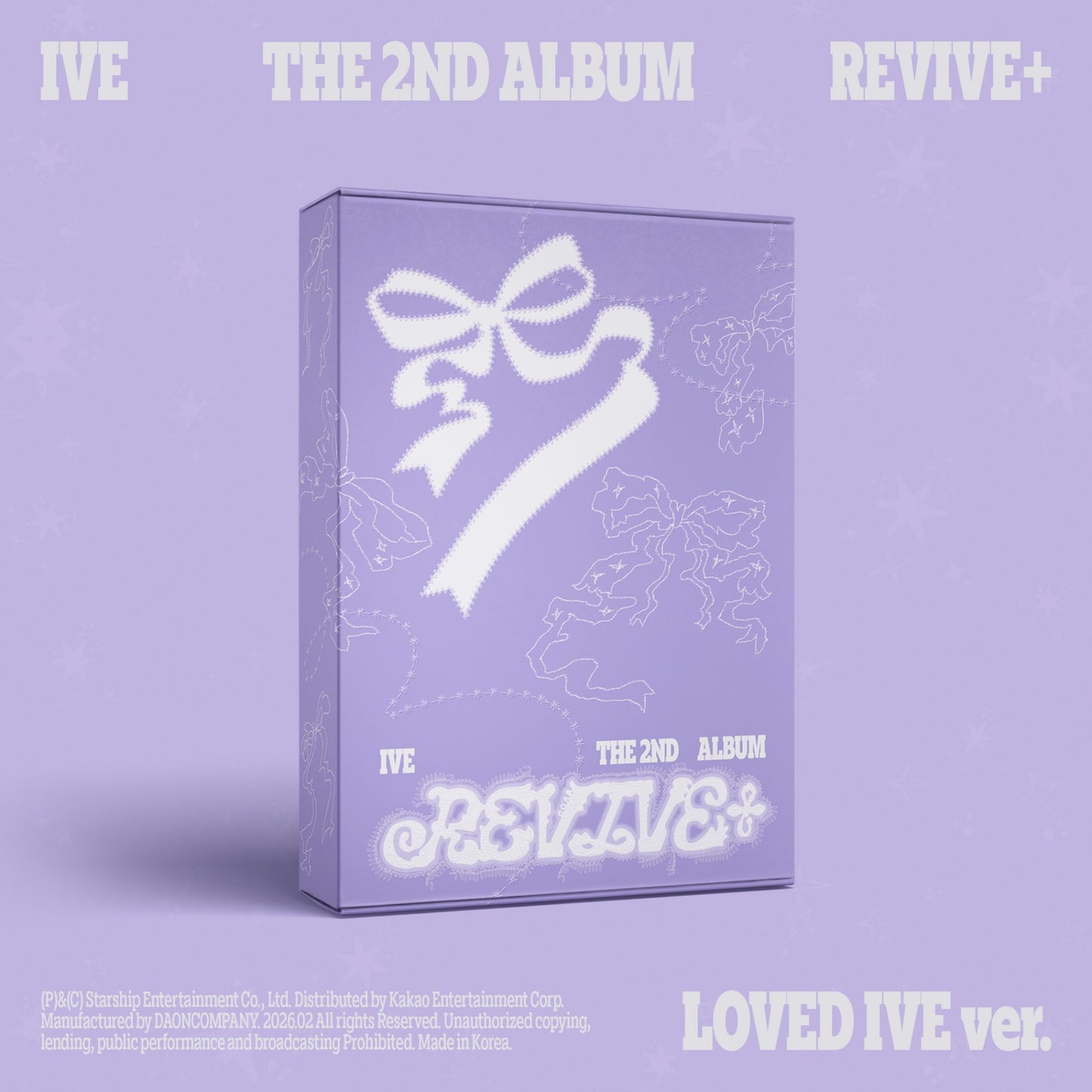 IVE - (PREORDER) (STARSHIP POB) IVE THE 2ND ALBUM REVIVE+ (LOVED IVE ver.)