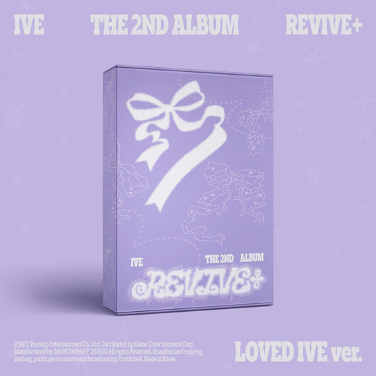 IVE - (PREORDER) (STARSHIP POB) IVE THE 2ND ALBUM REVIVE+ (LOVED IVE ver.)