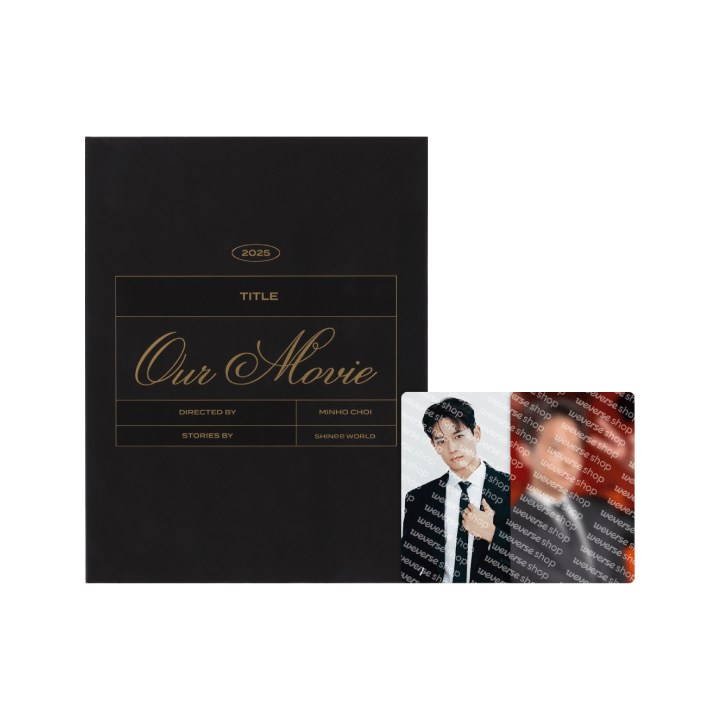 MINHO(SHINEE) - (PREORDER) [OUR MOVIE MD] BINDER SET