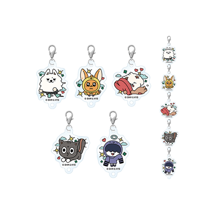 TXT - (PRE-ORDER)CONNECTABLE ACRYLIC KEYCHAIN