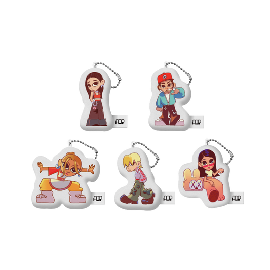 ALLDAY PROJECT - (PREORDER) ALLDAY PROJECT CARTOON CUSHION KEYRING - 1st EP OFFICIAL MERCH