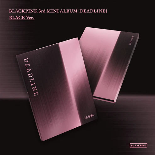 BLACKPINK - 3rd MINI ALBUM [DEADLINE] BLACK/PINK Ver.