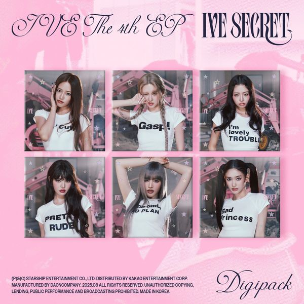 IVE - 4th Mini Album [IVE SECRET] (Digipack Ver.) (Limited Edition)