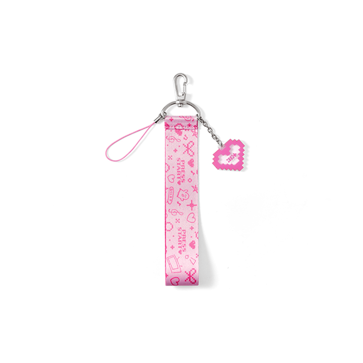 ILLIT - (PREORDER) Official Light Stick Strap 'PRESS START♥'