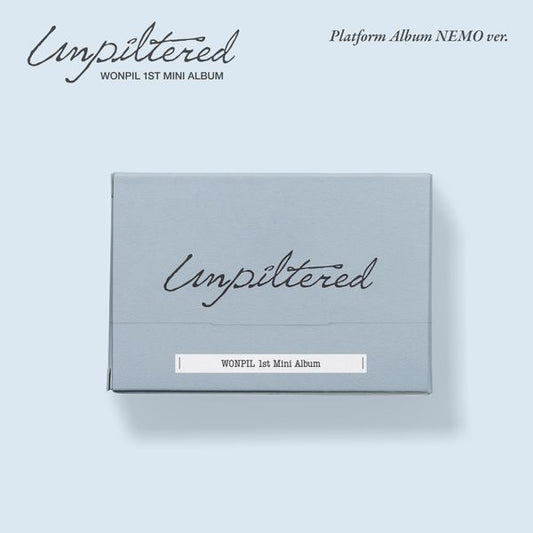 WONPIL(DAY6) - 1st Mini Album [Unpiltered] (Platform Album NEMO Ver.)