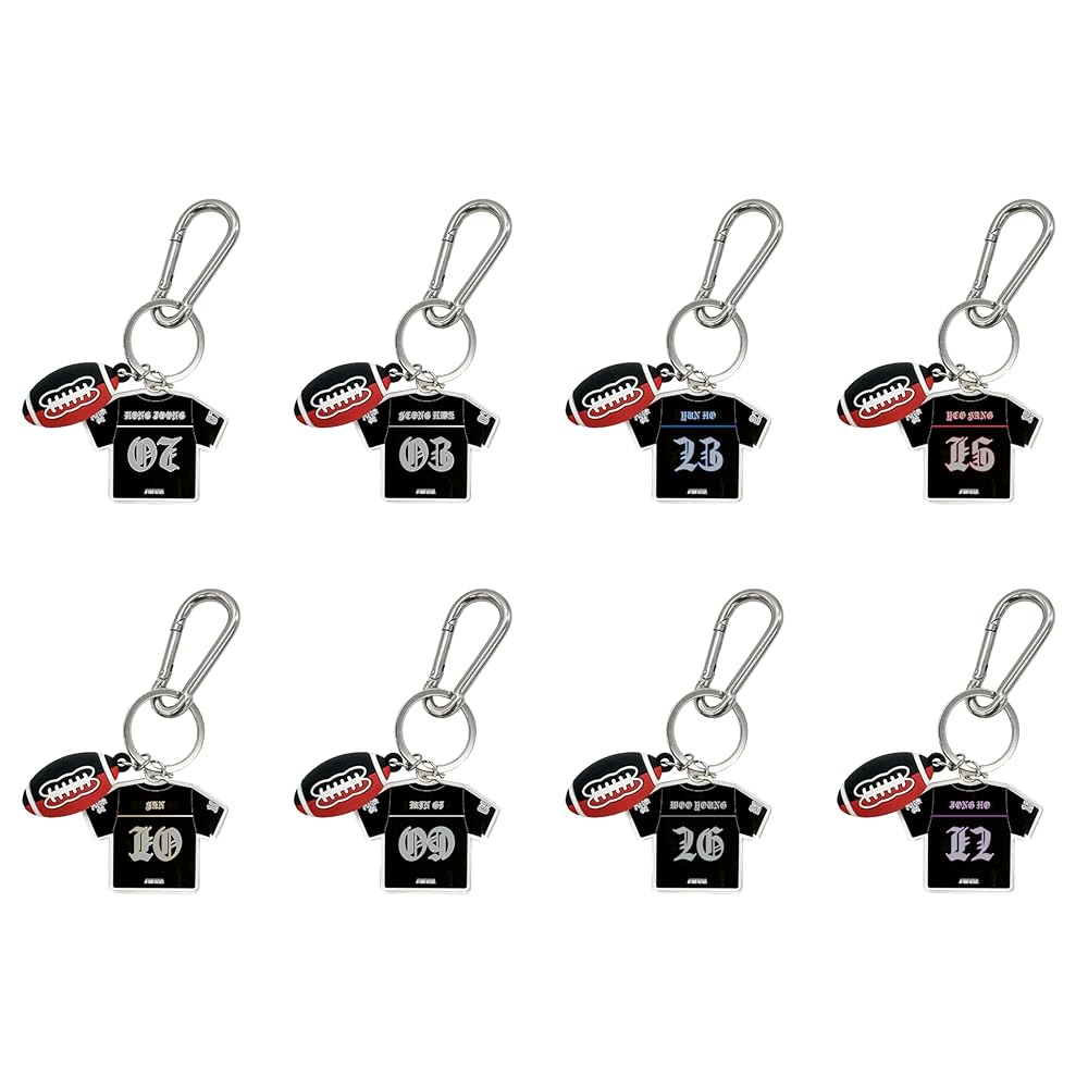 ATEEZ - Football Keyring