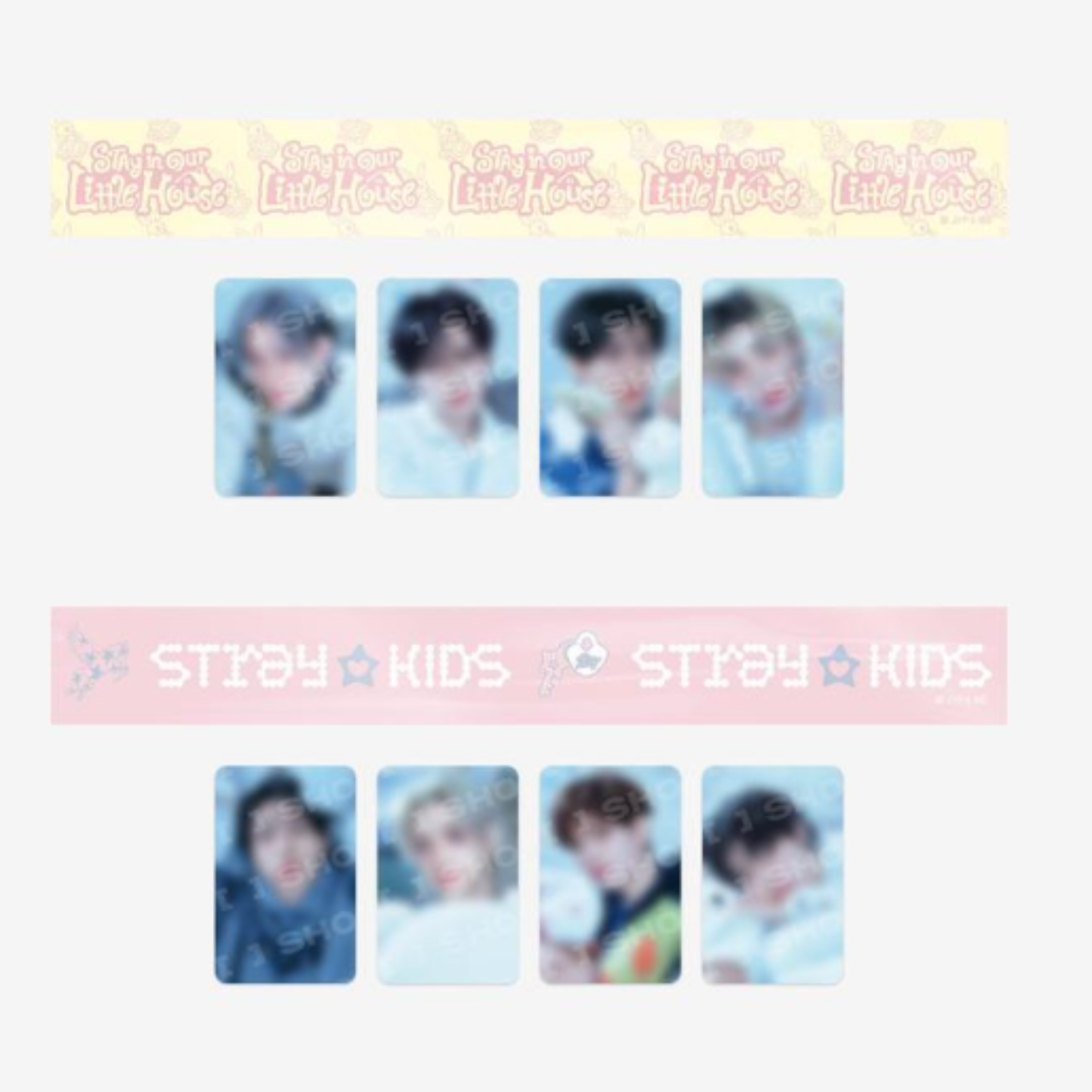 STRAY KIDS - (PREORDER) BOX TAPE SET [6TH FANMEETING [STAY in Our Little House]