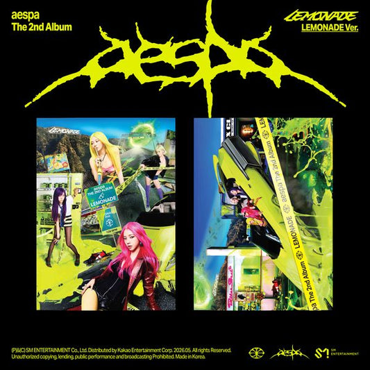 AESPA - The 2nd Album [LEMONADE] (LEMONADE Ver.)