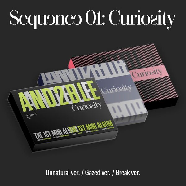 AND2BLE - (PREORDER)(WEVERSE POB) THE 1st MINI ALBUM [Sequence 01: Curiosity]